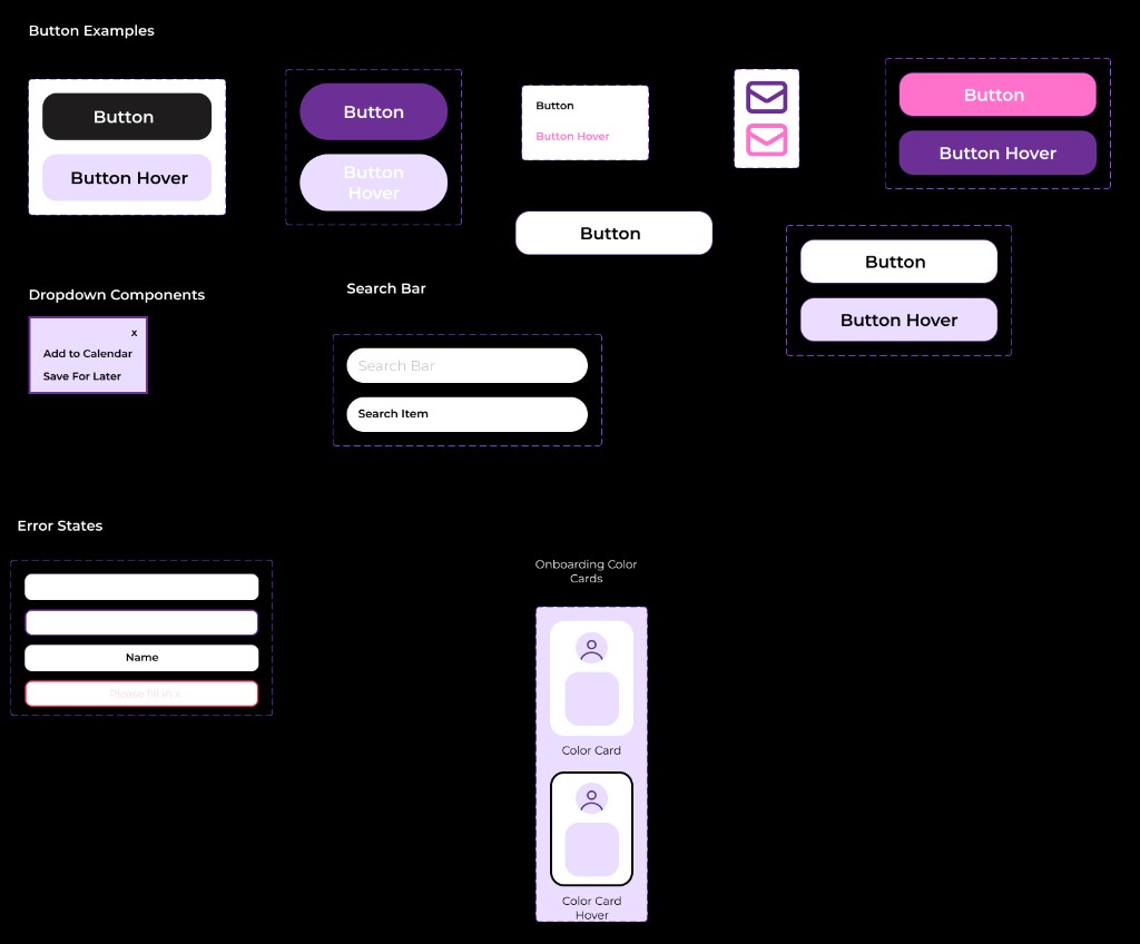 TunePact UI component examples