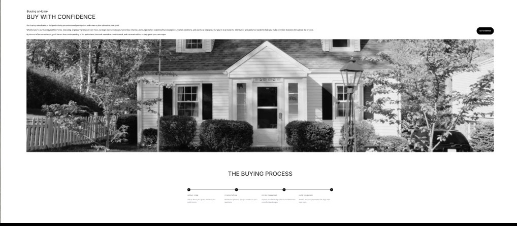 New UNIQ buying a home section