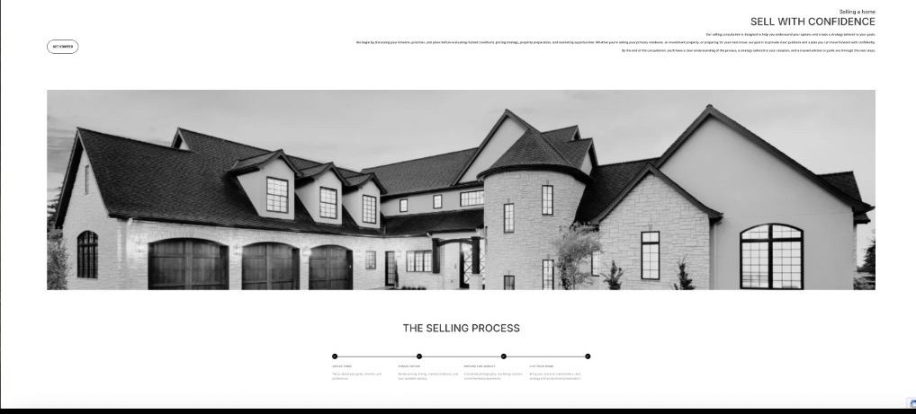 New UNIQ selling a home section