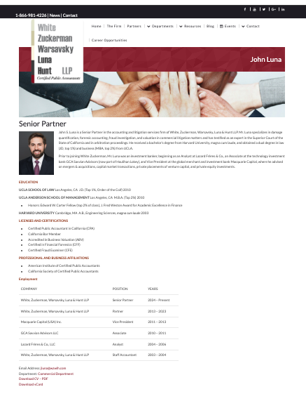 Existing LLP or profile reference